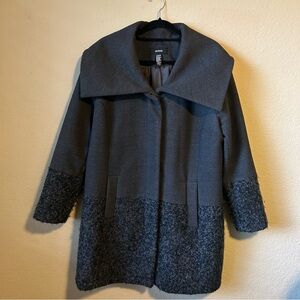 Alfani Women's Dark Gray and Heather Cape Coat